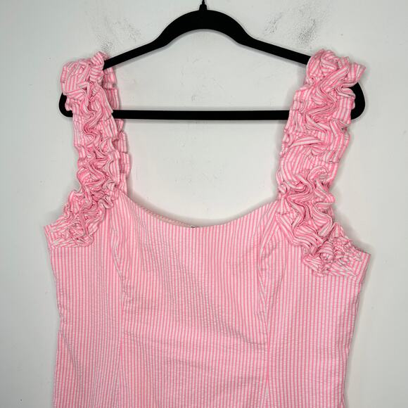 LILLY PULITZER Dress Womens Size 16 Feminine Spring Summer Brunch Party Wedding - Picture 3 of 10